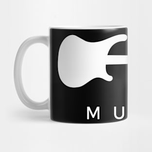 Music Four String Bass Guitar Mug